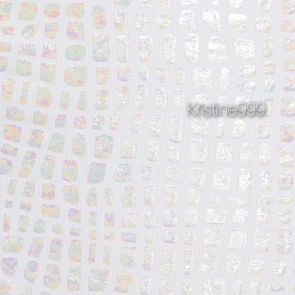 L*Space Indiana Top Jones Bitsy Bottom Gloss Gator White Iridescent Bikini SET - Picture 13 of 16